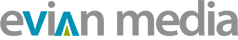 evian media logo